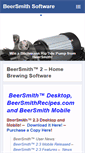 Mobile Screenshot of beersmith.com